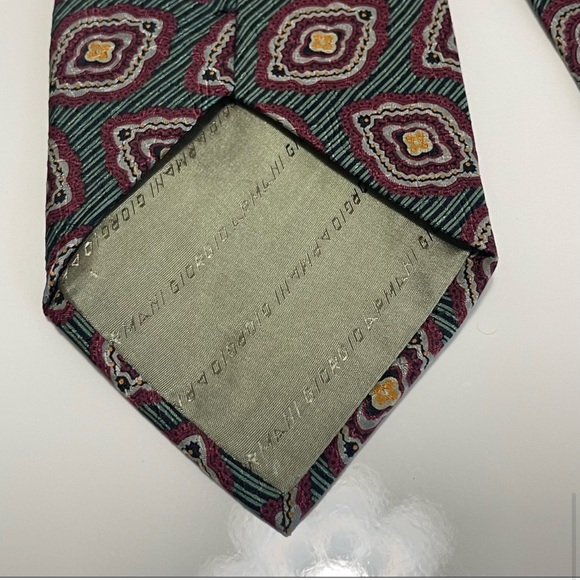 Giorgio Armani Original 100% Pure Silk Made In Italy - Picture 5 of 8